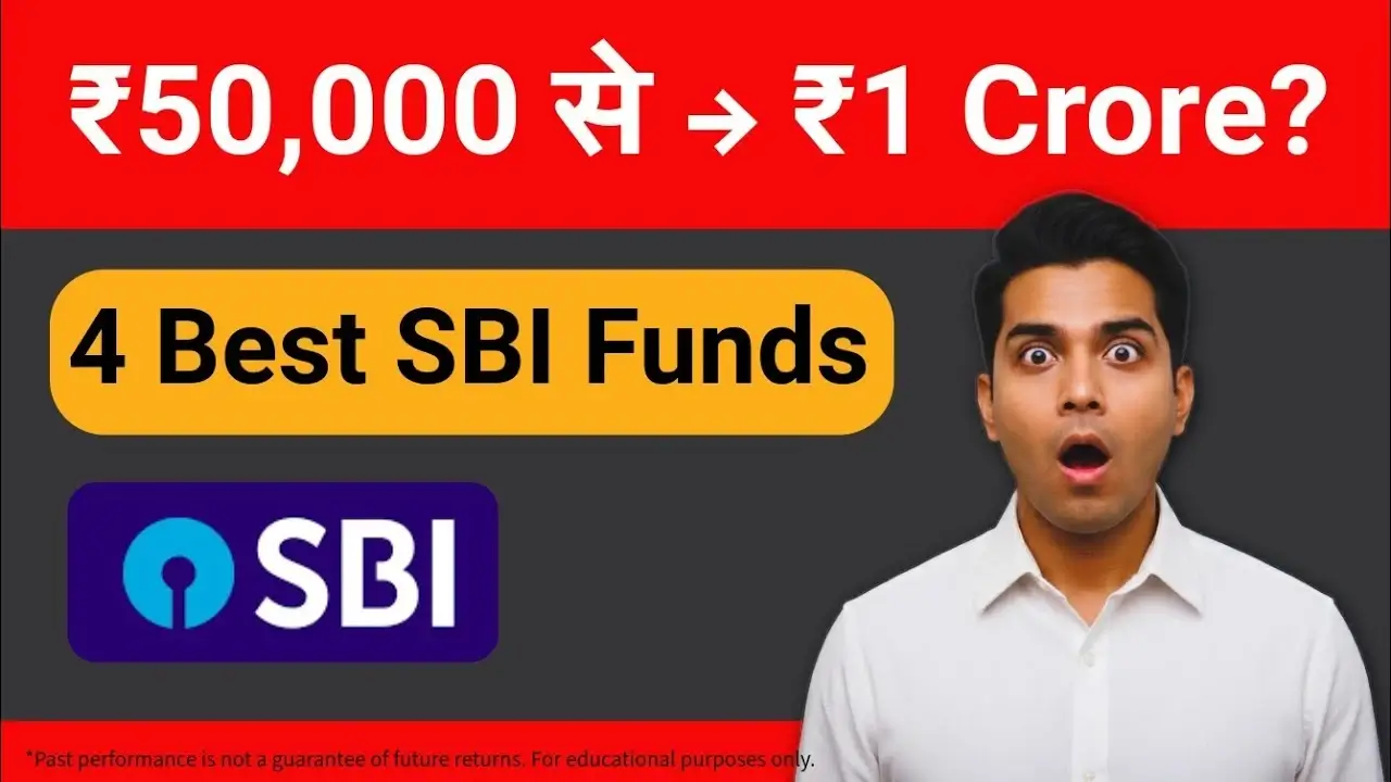 4 Best SBI Mutual Fund Lumpsum Plans to Turn ₹5 Lakh into ₹1 Crore