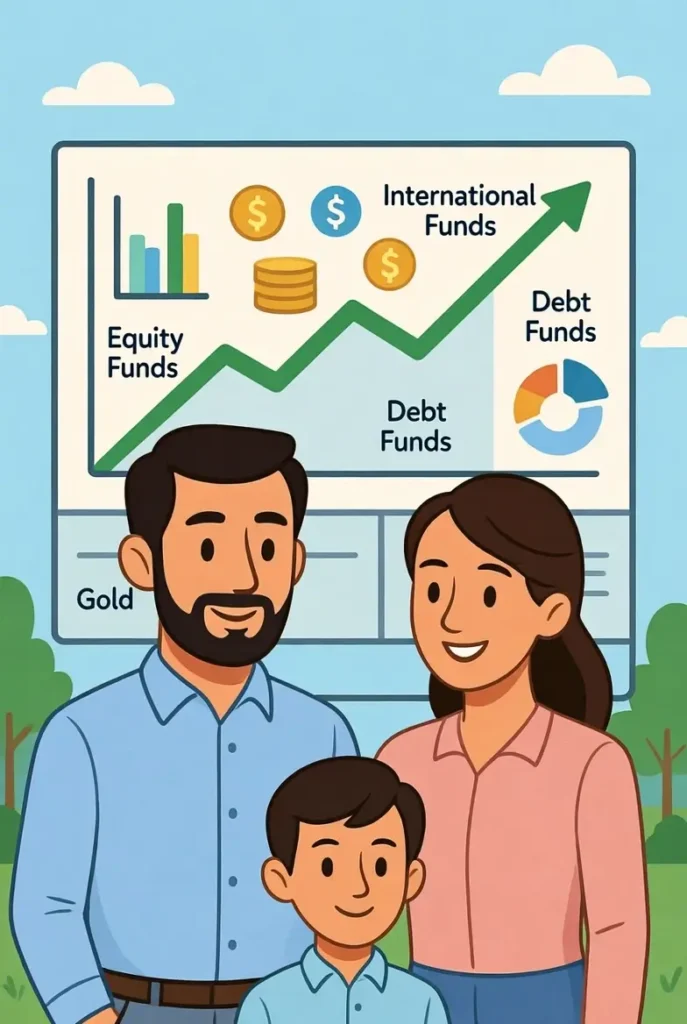 Are Mutual Funds Safe for Middle Class? A Complete Guide to Secure Wealth Building 2 Middle class family investment planning