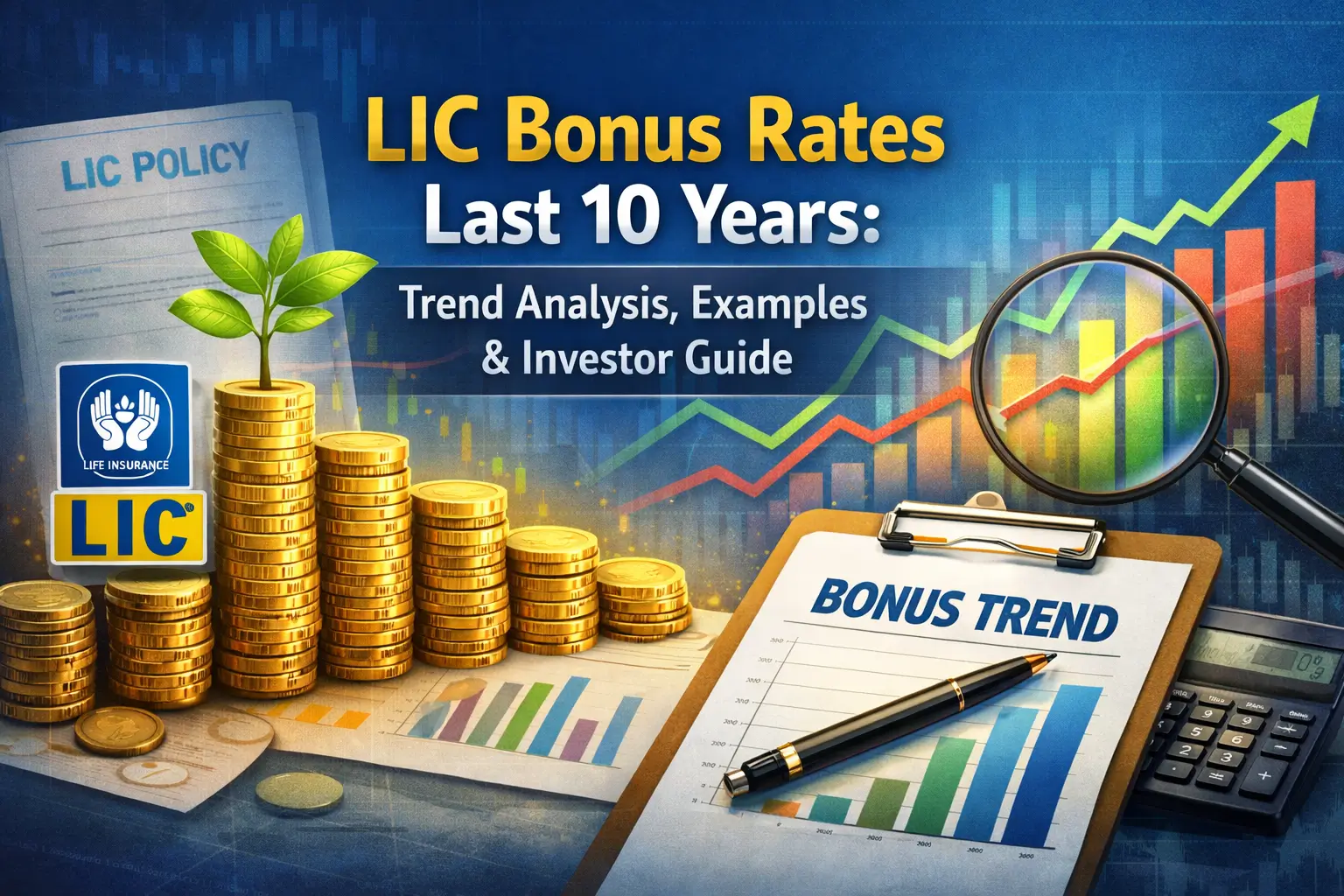 LIC Bonus Rates Last 10 Years