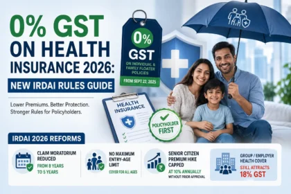 GST on health insurance 2026