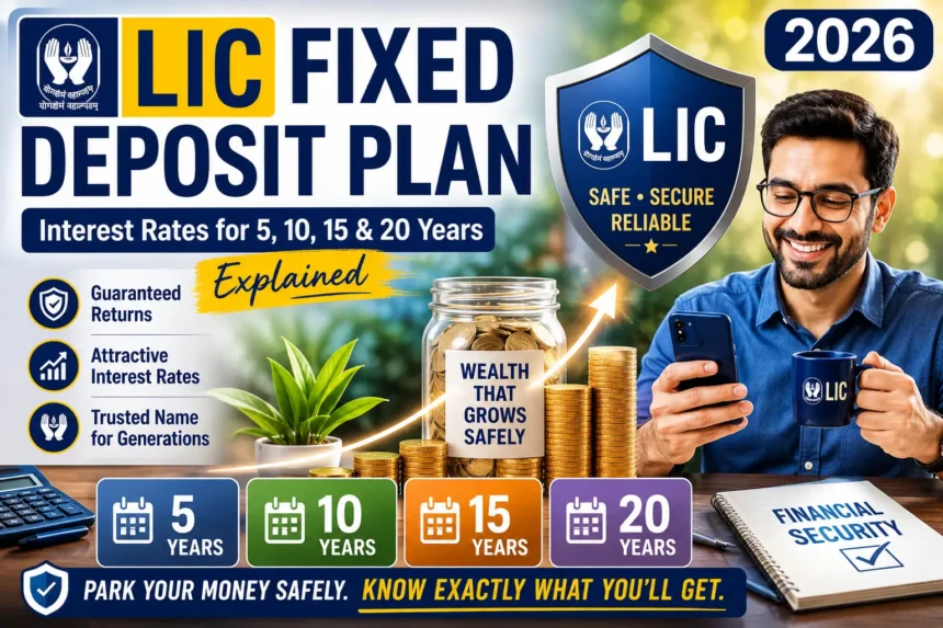 LIC Fixed Deposit Plan 2026